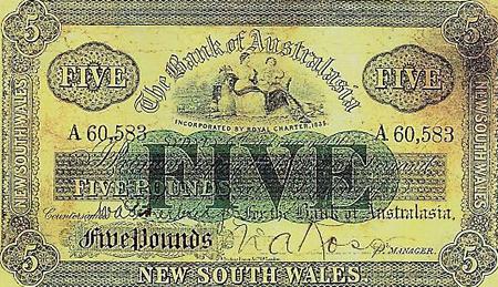 Student Activity Sheet H10.3 Activity 3: Wartime currency Episode 10: 1918: Bertie Clip: On 'tick' Design a banknote 1 Research the Australian notes available to the public between 1901 and 1920.