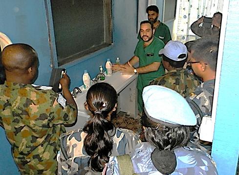 Pakistan Level II+ hospital) was the central hospital of UNMIL in Liberia with maximum number of qualified doctors of different specialties among all other UN hospitals.