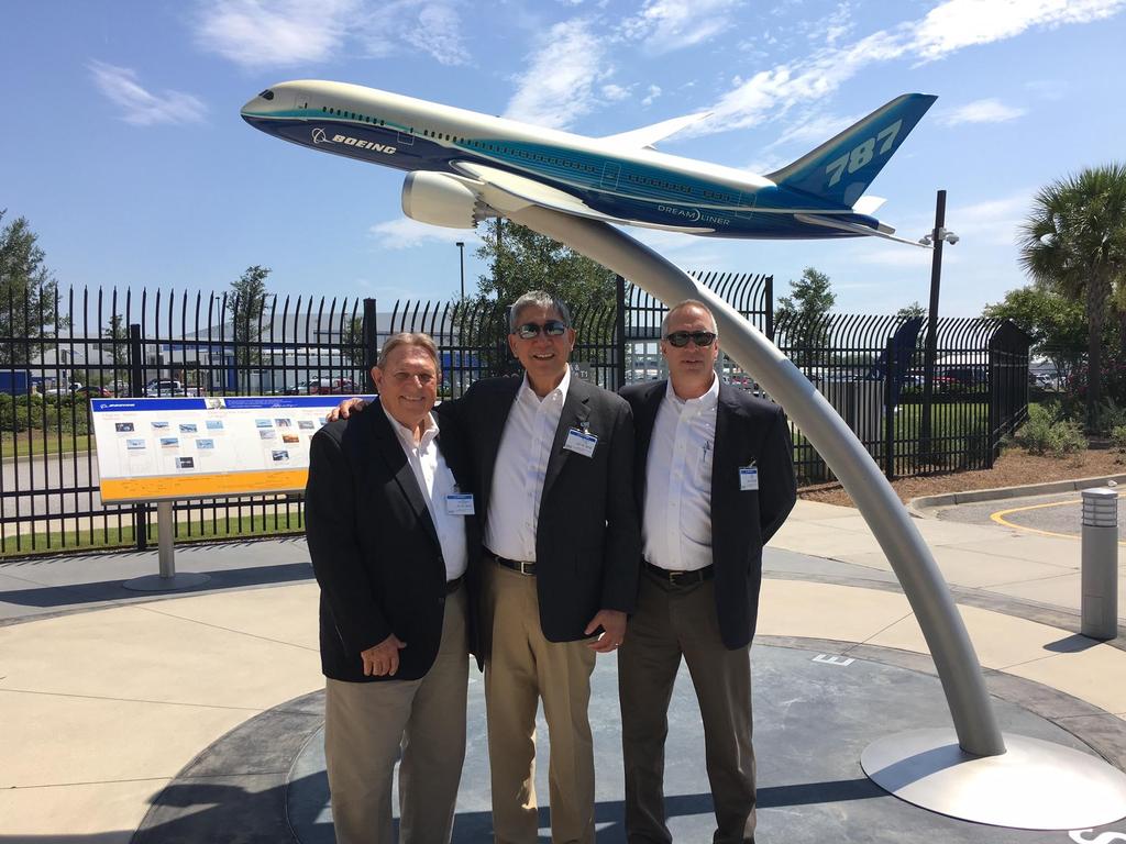 HKTC Executives at Boeing