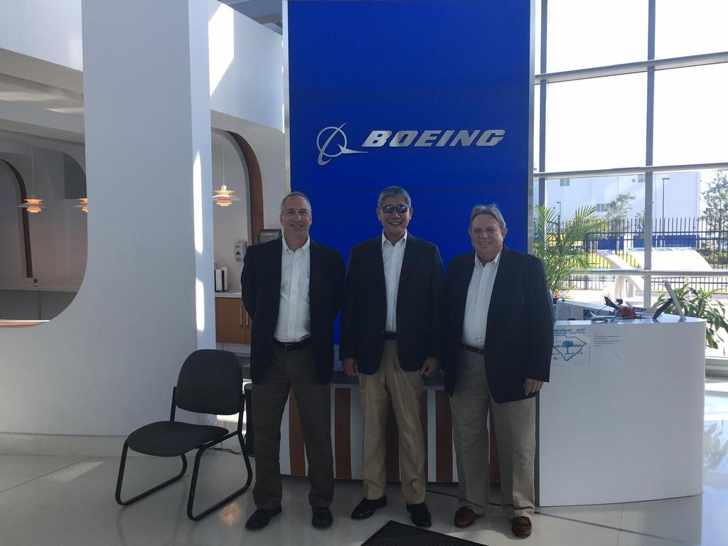 (L) HKTC Executives at Boeing