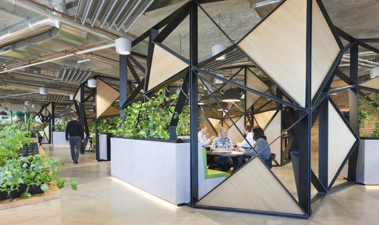 Great workplaces Great physical and cultural working environment Offices of the future Healthy workplaces with good break out spaces and end of trip facilities Great benefits Airbnb