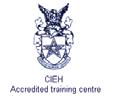 Certification is through the Chartered Institute of Environmental Health (CIEH).