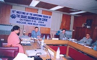 The (SDC), set up at NISCAIR (erstwhile INSDOC) for exchanging information among the member countries, has been functioning since January 1994.