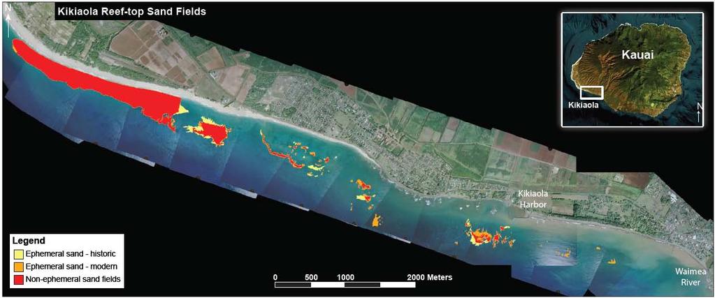 UH Sand Investigation Results Kekaha Region Offshore