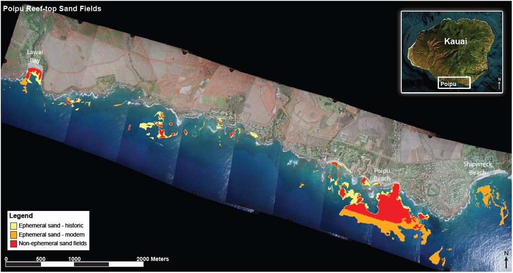 UH Sand Investigation Results Poipu Region Offshore
