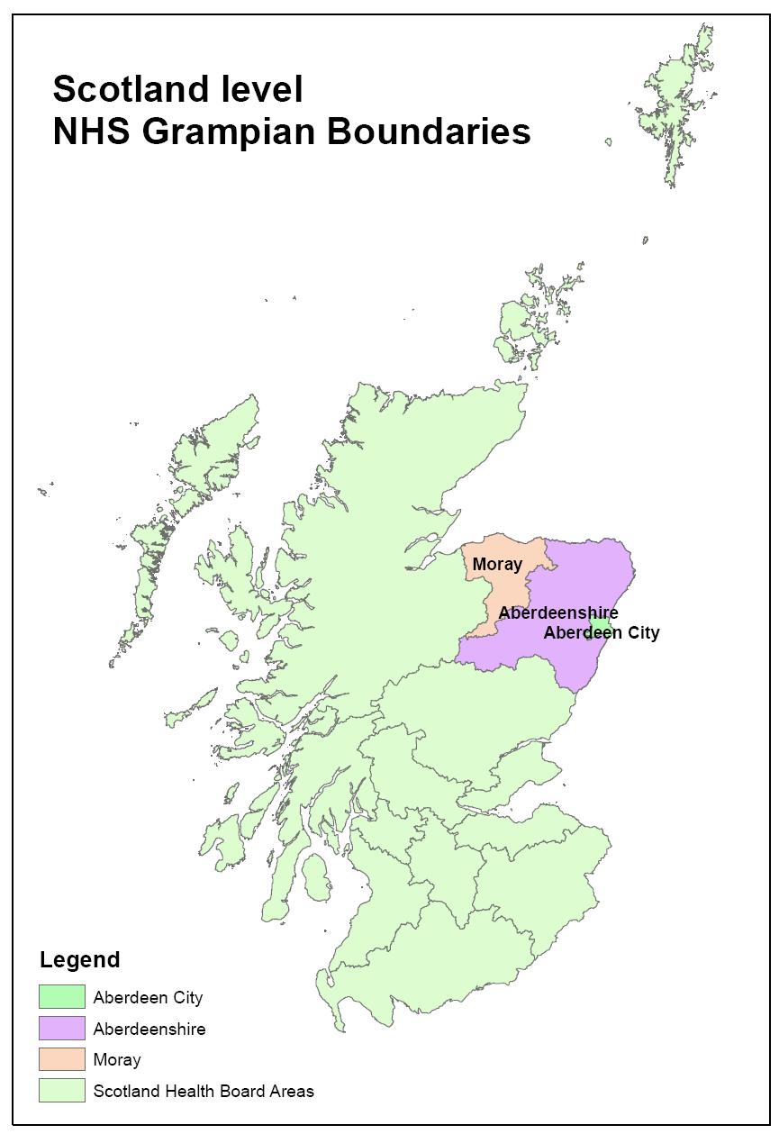 3 NHS Grampian Geography Figure 1.