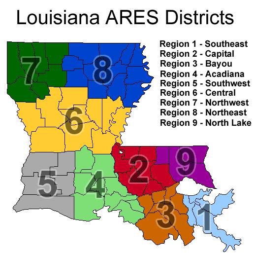 ARES Organization Louisiana Section Manager, John