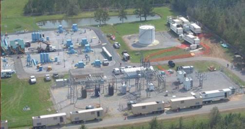 DOE Hurricane Response Activities Assisted with coordinating restoration of power to Collins, Mississippi Fuel Terminal Collins is home to numerous fuel terminals serving