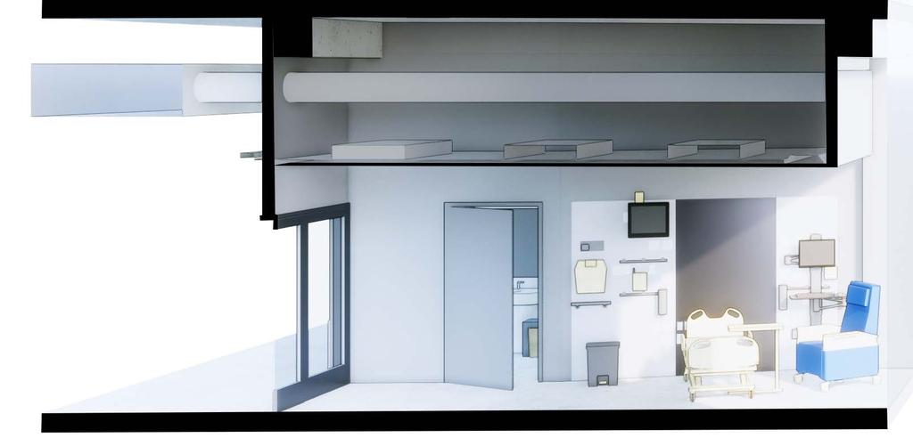 Typical Patient Room Heights Structure