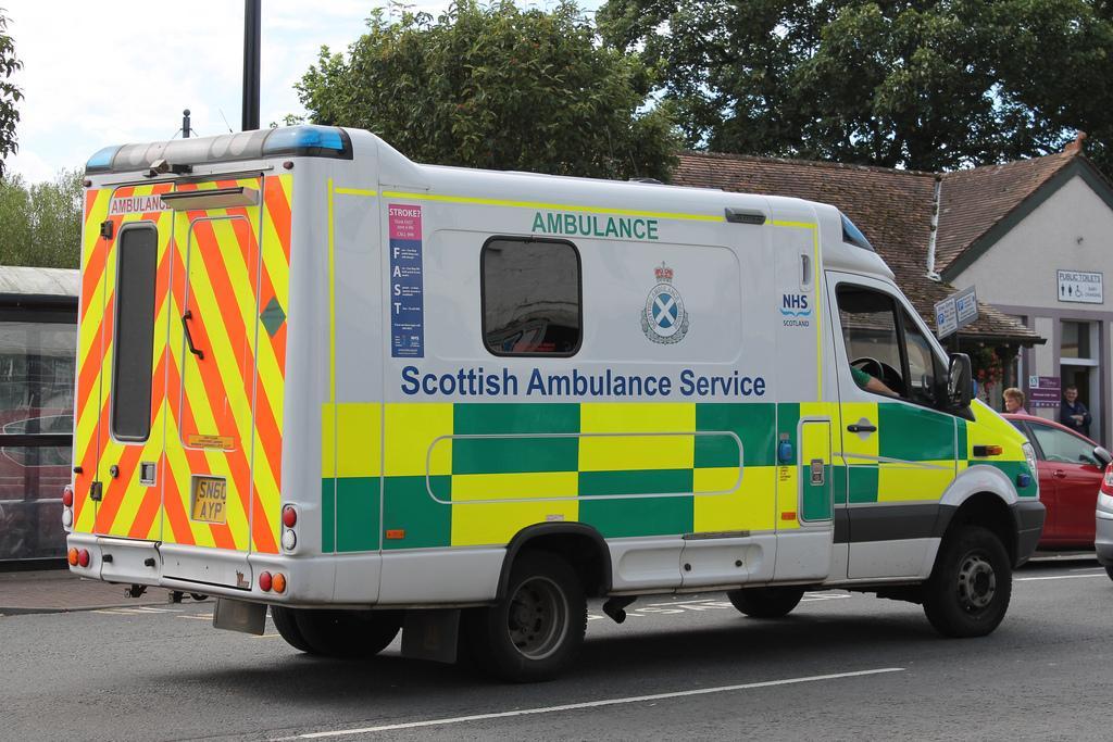 Scottish Ambulance Service Repurposing work on
