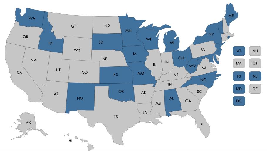 19 States & DC have 28 total approved Medicaid Health Homes as of December 2015 Source: NASHP State Delivery System and Payment Reform Map http://nashp.