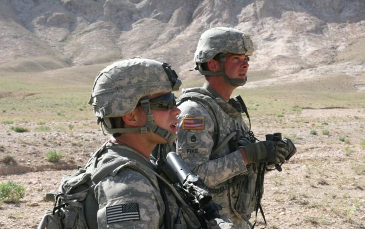 Reconstruction Team and protecting the innocent people of Afghanistan. Sgt. 1st Class Fike and Staff Sgt. Hoover were members of the 1-110th Infantry Battalion from Pennsylvania.