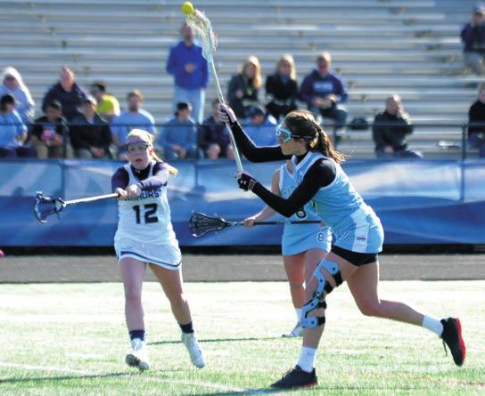 Big impact on and off the field The Saint Mary s lacrosse team grew by leaps and bounds in its second year as a varsity program, but further growth and higher expectations will be in sight for the
