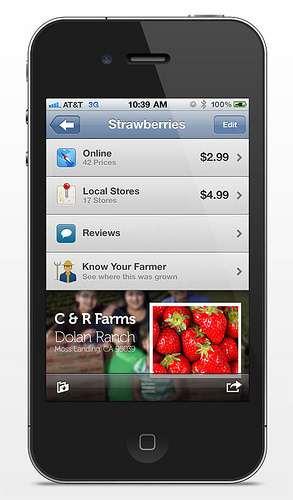 ShopSavvy Mobile Transparency Using a