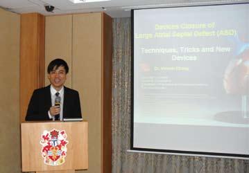 News l e t t e r News from Committee Paediatric Cardiology Chapter A Scientific Meeting of Paediatric Cardiology Chapter was held on 25 August 2011 at the Hong Kong Medical Association, Dr.