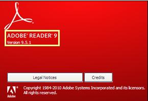 Check #2: Verify your Version of Adobe Acrobat / Reader Adobe Reader can be downloaded for free and/or comes with Adobe Acrobat automatically. If you have Acrobat you must have version 9 or above. 1.