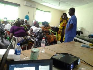 Image 8: Workshop with TTMs and TBAs facilitated by Redemption Nursing Director and MoH Clinic strengthening As per the action plan, Redemption Hospital administration supported by IRC OBGYN staff