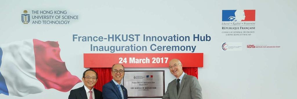 Photo (From left) HKUST Dean of Engineering Prof Tim