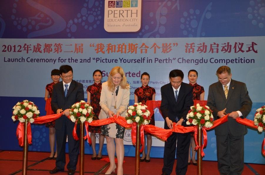Chengdu Vice Mayor, the Lord Mayor of Perth, the Head of Chengdu