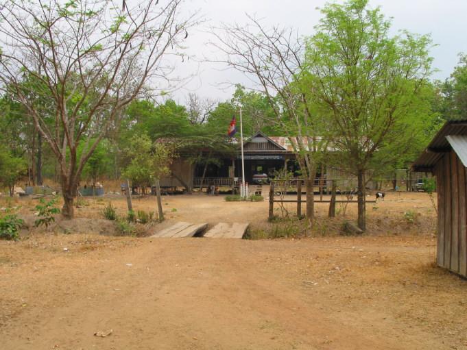 Cambodia border post, south of