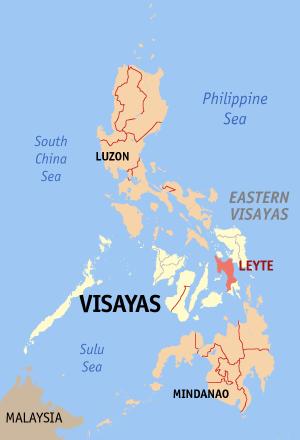 LEYTE: LOCATED IN