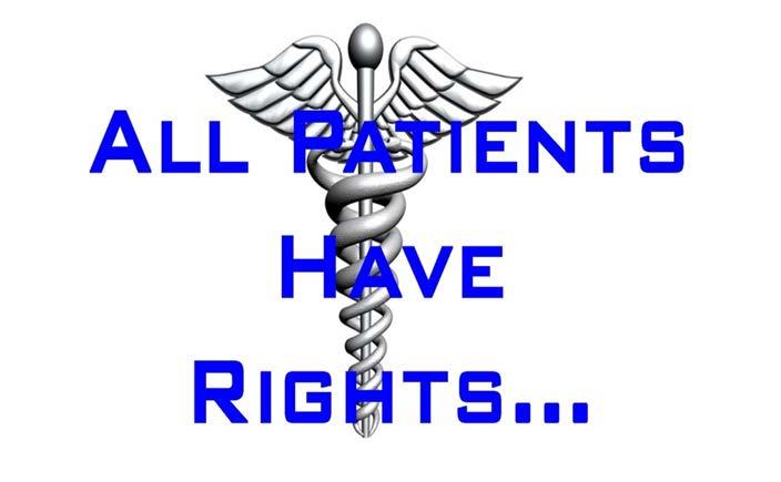Patient rights are the legal interests of persons who subm it to m edical treatment. For many years, common medical practice meant that Providers made decisions for their Patients.