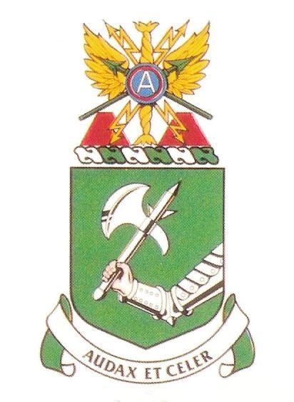 Insignia of 41 st Tank Battalion Audax et Celer is Latin for Bold and Quick Crest added after war with Third Army Circle, German anti-tank dragon teeth. Marvin continued to accumulate points.