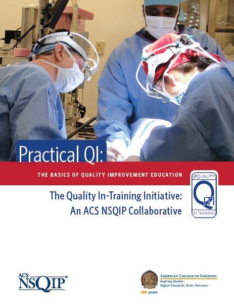 Practical Quality Improvement Curriculum Disseminated at the 10th annual ACS NSQIP Conference in