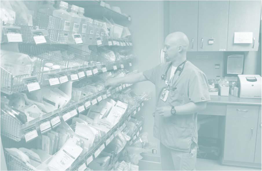 Survey Results: Nursing Efficiency Supply System The cabinets in patient rooms are used to stock supplies, but we have to