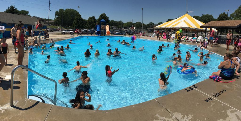 La Vista Community Center 8116 Park View Blvd. 402-331-3455 Open May 26-September 3 The pool will close Tuesday & Thursday evenings 5:45-7 p.m. July 10-August 2 for swimming lessons.