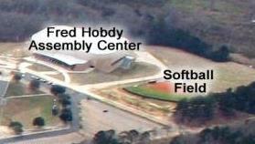 Softball Complex Instruct EMS to report to the rear entrance of field located at the end of right field. Address: North Side of Fredrick C. Hobdy Assembly Center 263 Stadium & Facilities Dr.