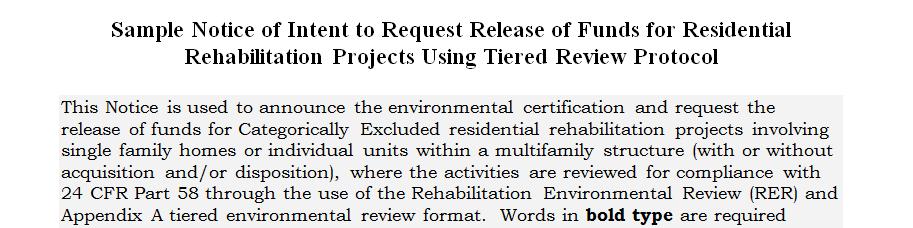 CEST - Does not convert to exempt Tiered Review Send RROF to