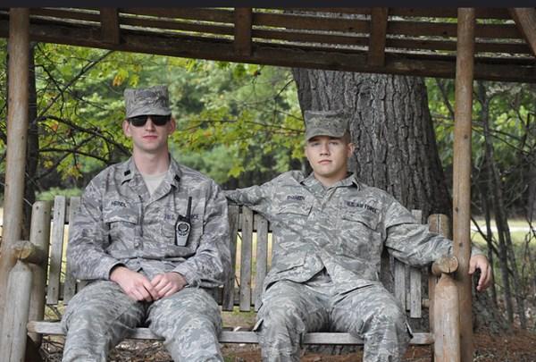 -C/3C Sou New Boston Lab On Saturday, 20 September 2014, Air Force ROTC cadets from the University of New Hampshire, Detachment 475, traveled to New Boston Air Force Station in New Hampshire for