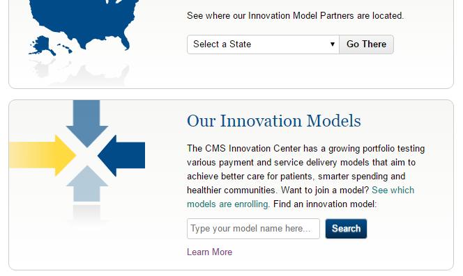 HOW TO CHECK WHICH CMS INNOVATION CENTER MODELS ARE ENROLLING On the CMS Innovation Center