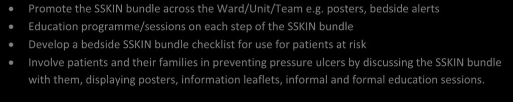 ward/unit/team.
