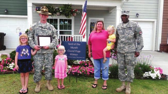 Community snapshots Yard of the Month Courtesy photo staff sgt.