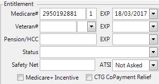 4. Enter the Acc.Type (Account Type) as Private Patient 5. Enter the Fee Rate. Select PRI (Private Patients) 6.