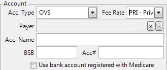 Within the patient details window, Enter the Family/Org and First name of the patient and select the Find button on the lower left hand side 3. Enter the patients Health Fund details 4.