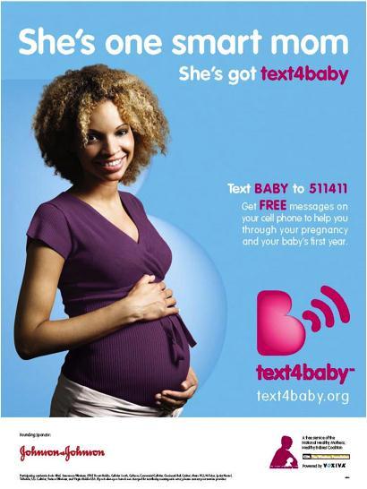 Voxiva: text4baby Largest mhealth service in the US