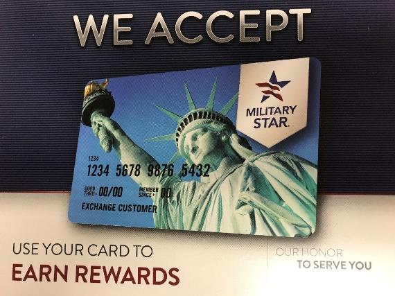 Lewis Main & McChord commissaries EARN 2 POINTS FOR EVERY DOLLAR SPENT WITH THE BLUE STAR CARD