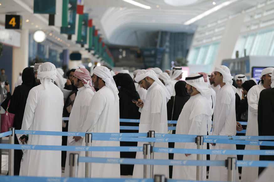 VISITOR ANALYSIS Total Emirati job seekers across the 3 day event: 14,881 VISITOR GENDER: