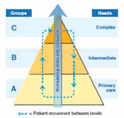 The following diagram is a model of the level of need within the population of individuals with a life-limiting illness. Remember!