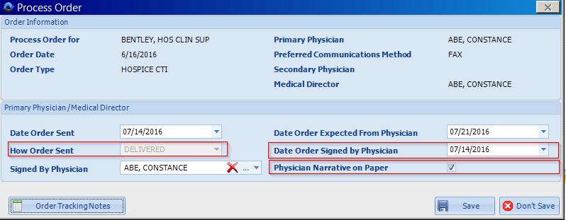 ORDERS SIGNED ON PAPER Any orders that are not electronically signed through the IDG console or the physician website will need to be processed back in as signed manually. 1.