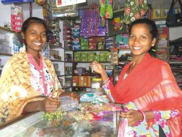 She was determined to translate her dreams into reality. From being a small-time Churiwali who would barely earn Rs 1000 to Rs 2000.