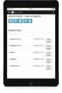 Integrated Care Solutions Primary Health Care Primary Health Care (ICS-P) applications support EHR management, appointment booking, billing of services, and supply management in the context of a
