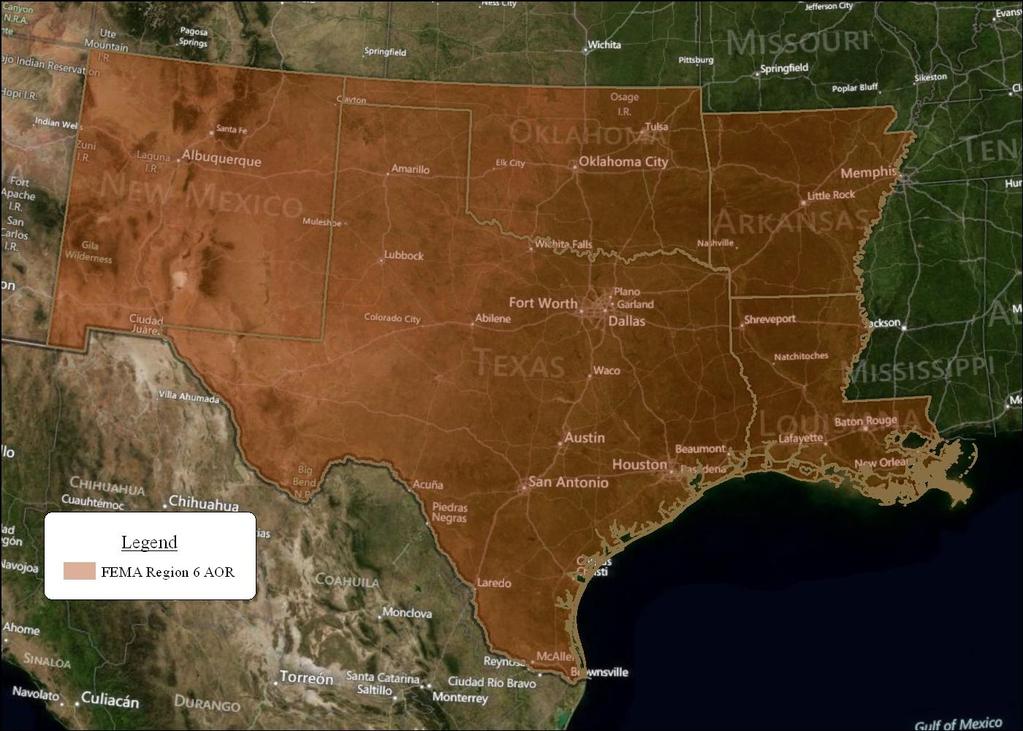 CBP within FEMA Region VI All Threats