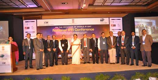Sitharaman, Minister of Commerce and Industry, who was the Chief Guest on the occasion of the Awards ceremony, graced the function and presented the awards to the IP award winners.
