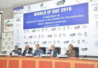 Rajiv Aggarwal, Joint Secretary, DIPP, Ministry of Commerce and Industry, Government of India, Mr. O P Gupta, Controller General of Patents, Designs and Trademark, Government of India, and Dr.