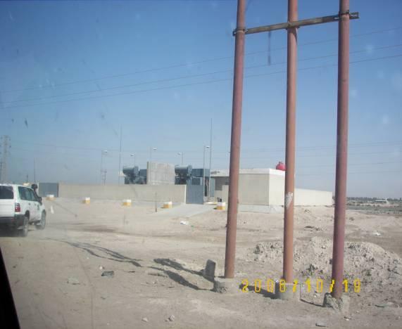 Each completed substation included new construction of a building to house the 33 kv and 11 kv switchgear and associated monitoring and control equipment.