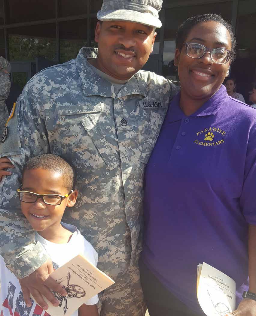 rashad At seven years old, his dad s deployment as a staff sergeant with the Army National Guard has noticeably impacted Rashad s daily routine.